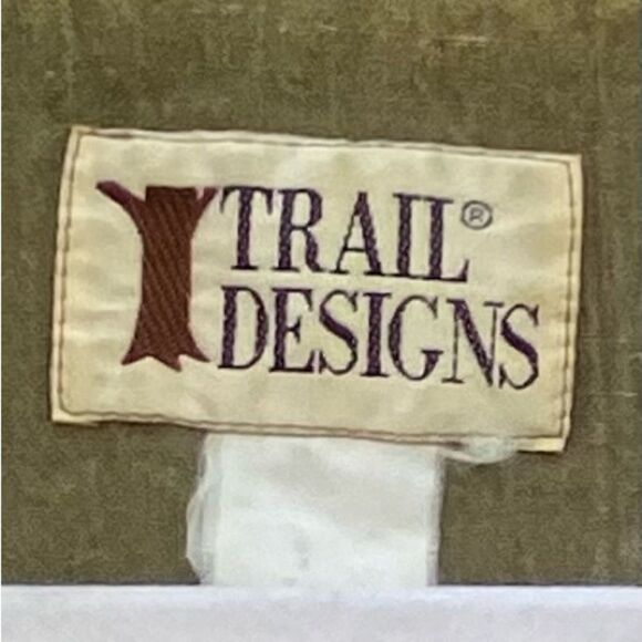 Trail Designs Men's Olive Green Cargo Hunting Fishing Photography Vest Sz Large - Picture 8 of 8